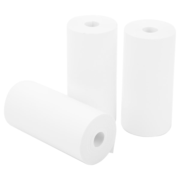 3 rullaa 57x30mm lämpöpaperia taskutulostimelle lasten kameran valokuvapaperi