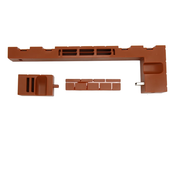 til Switch Opladningsdock Sikkerhedsbeskyttelse Controller Oplader Dockingstation til Joycon Oplader Op til 4 stk til Switch OLED Brun