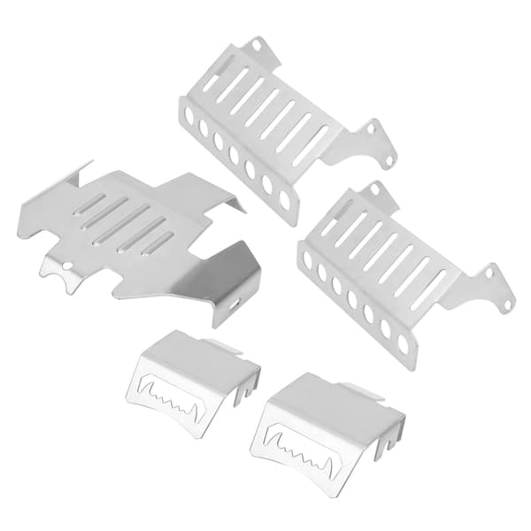 5st RC Crawler Chassi Pansarplåtsdelar Passar Traxxas TRX4 Bronco G500 1/10 RC Bil