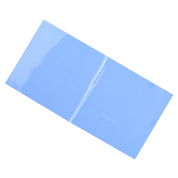 2 STK 100 mm x 1 mm CPU Chip Køleplade Termisk Ledende Silikone Pad