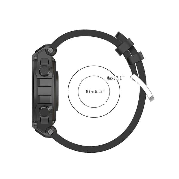 Urrem kompatibel med Amazfit T-Rex A1918 justerbar erstatningsrem