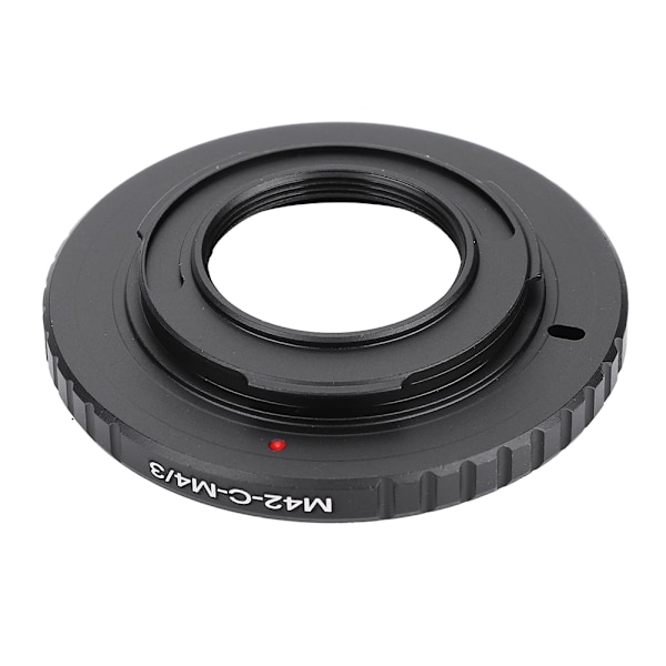 M42 / C-fäste Filmlins till Adapter för spegellösa kameror Dubbelt syfte (M42/C M4/3)