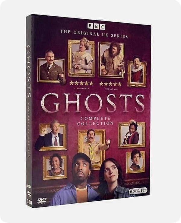 【03】Ghosts: Komplet serie sæson 1-5 (DVD 5-disk boksæt)