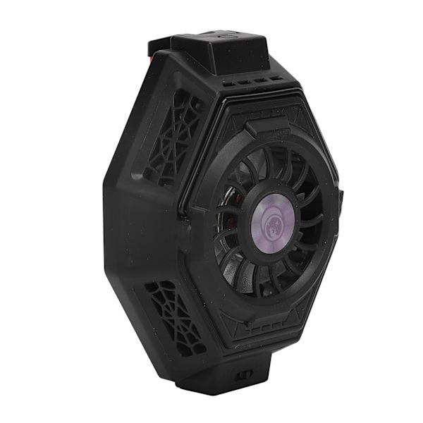 Mobiltelefonkøler Mini Bærbar Halvleder Radiator Lydløs Køleventilator Bagklips