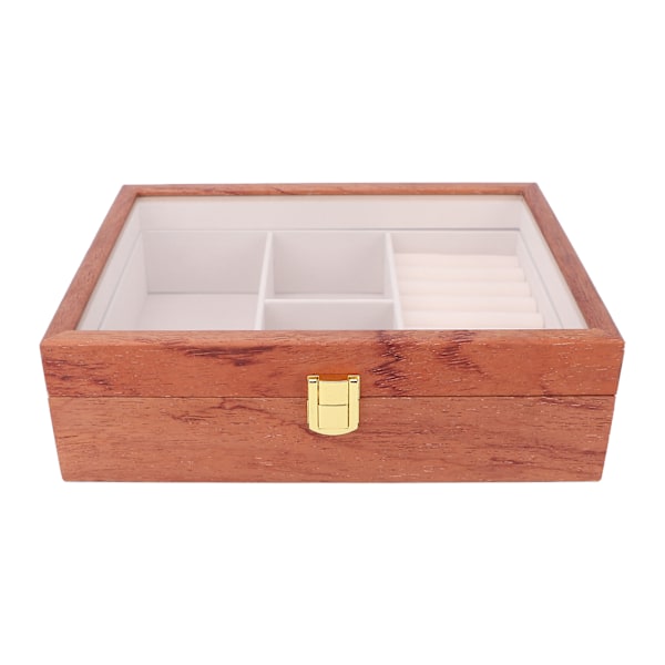 Smyckeskrin Armband Örhänge Halsband Display Organizer Fodral för Smyckesförvaring