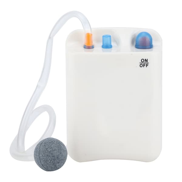 DC‑125 Syrepump Portabel Batteridriven Luftpump Syrediffusor för Akvarium