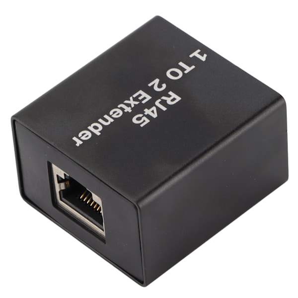 Ethernet Splitter RJ45 Netværksstik Adapter Ethernet Socket Extender Splitter Én til To Splitter
