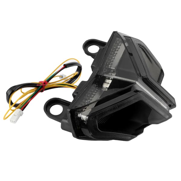 Motorcykel LED Bakljusmontering Rökfärgad Lins Hög Ljusstyrka Passar Ducati 848/1098/1198