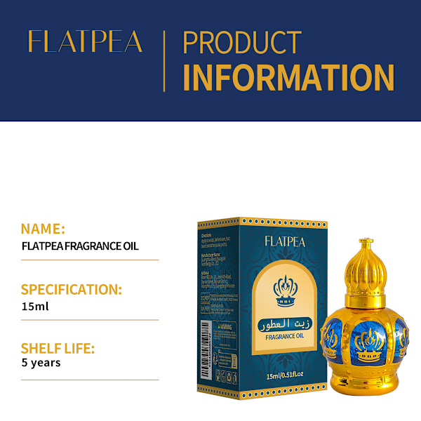 Eksotisk duft. Unisex duft. Bærbar parfume