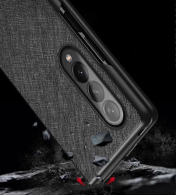 Stødsikkert etui kompatibelt med Samsung Galaxy Z Fold 3 5G Black