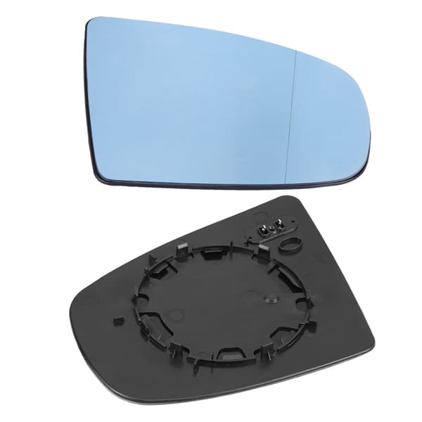 1 par vänster & höger dörrsida uppvärmda sidospegelglas för BMW X5 E70 2008-2013 Blå