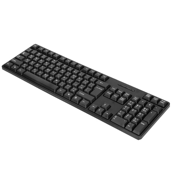 Computer Tastaturer Ergonomisk Design Holdbar USB Kablet Arabisk Engelsk Mekanisk Tastatur til PC Bærbare Computere