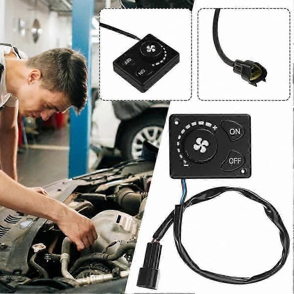 Knap til bilvarmer til 12V/24V diesel luftsystemer i biler og lastbiler B
