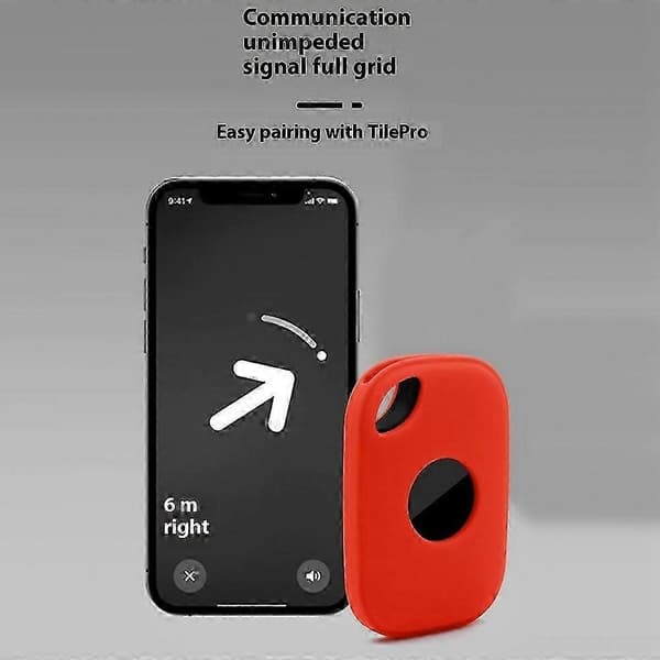 Silikoninen suojakotelo 2024 Tile Prolle ripustussoljella ja Bluetooth-seurantayhteensopivuudella Mint Green