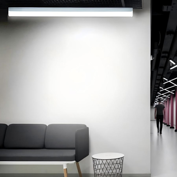Aigostar Smart Bluetooth Mesh Pære, 0,6m 18W 6500K, Skyggefri LED Panel til Kontorbrug