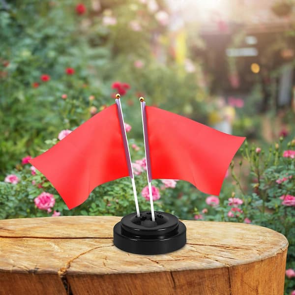 st mini flagstangsstativ små flagstangsstativ kontor udendørs flagholder skrivebordsflagstangsstativ