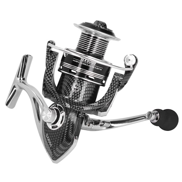 Metal Spinnefiskespule Havestang Gapless Duplex Leje Fiskesnøre Spoler TilbehørGX6000