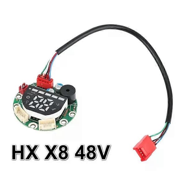 【03】ThV 15A Dashboard til HX X8 El-løbehjul LED-display PCB-kort Hastighedsbatteri Visning Reservedele