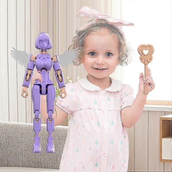 Actionfigur Lilla Play mobil actionfigurer med flere led til børn