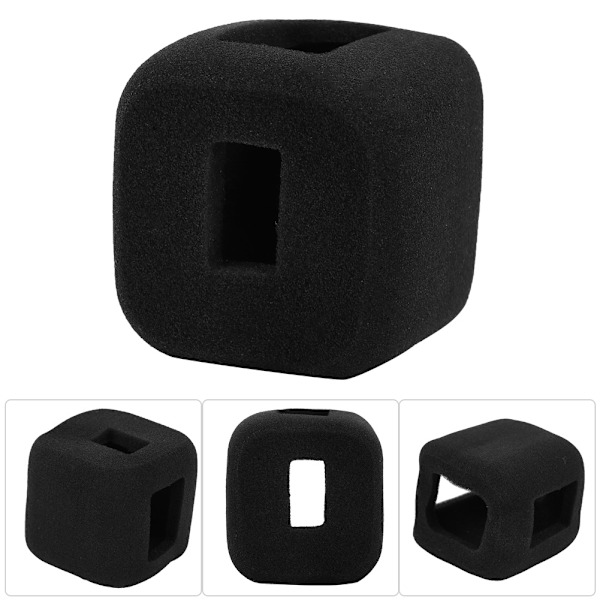 Vindskærm Vindstøjreduktion Svamp Skum Etui Cover Til Gopro Hero 5 Session Hero 4 Session