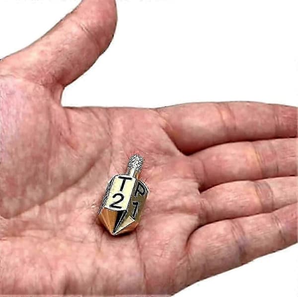 Snurrbas i massiv mässing, Dreidel