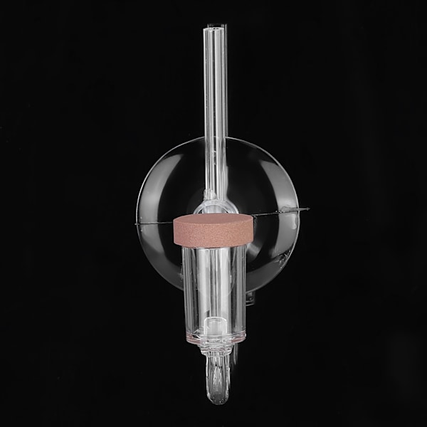 Akryl Akvarium Kuldioxid Transparent Bobletæller Refiner Akvarium Vandplanter CO2 Atomizer DiffuserM