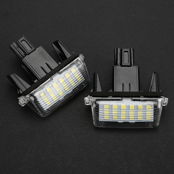 1 par LED nummerpladelygte, passer til Toyota Corolla 2014