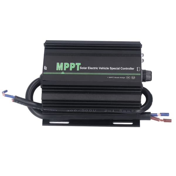 Solar Charge Controller JNEVS Elektrisk Fordon MPPT Regulator Inställbar Spänning med LED Statusindikation