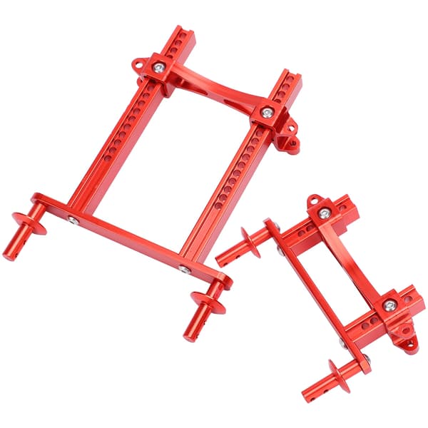 Aluminiumslegering Forreste Bagerste Stolpebeslag Sæt med Spænder til Traxxas TRX‑4 RC Bil Dele