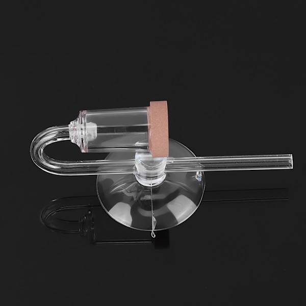 Akryl Akvarium Kuldioxid Transparent Bobletæller Refiner Akvarium Vandplanter CO2 Atomizer DiffuserM