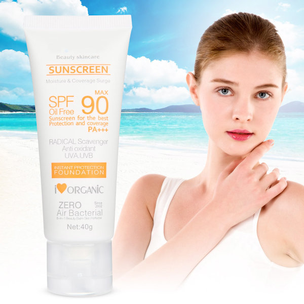 SPF50+ Solcreme UV-stråling Solbeskyttelse Fugtgivende Blegende Solcreme Lotion Hudpleje