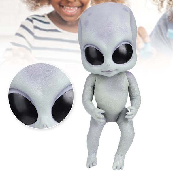 Alien Docka Hög Simulering Spädbarn Alien Docka Samling Gåva för Barn Vuxen