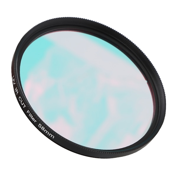 FOTGA Kamera Optisk Glas UVIR Cut Filter Infrarød Pass Linsefilter til DSLR Kamera (58mm)