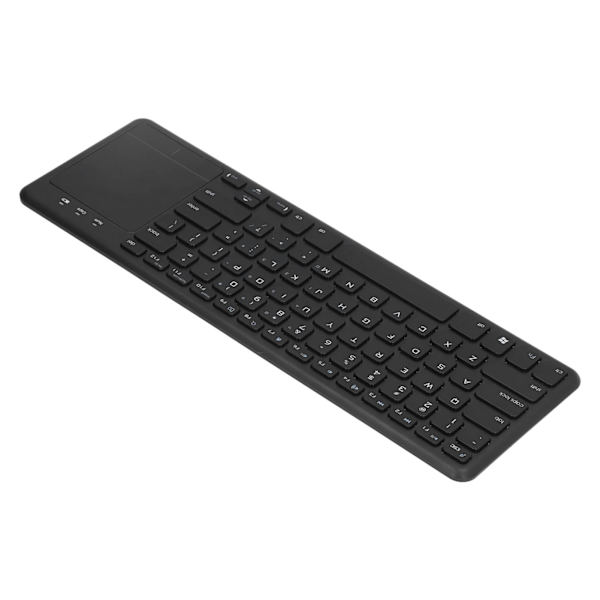 Trådløst tastatur 2.4G bærbart tastatur med touchpad til Windows, Android, OS X, PC, bærbar computer, tablets