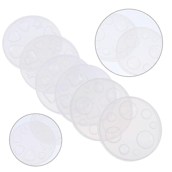 st tidsstenforme kreative krystal epoxyforme non-stick manuelle kunstforme