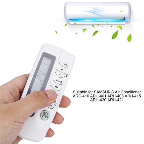 Ersättningsfjärrkontroll för luftkonditionering för SAMSUNG ARC-410 ARH-401 ARH-403