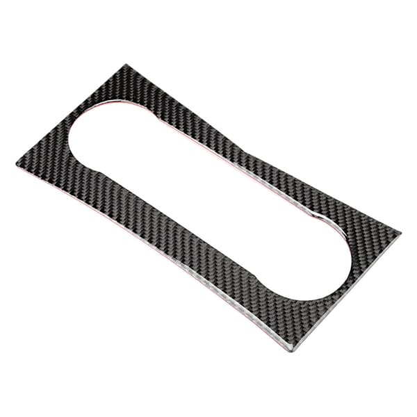 Bil Kolfiber Luftkonditioneringspanel Skydd Trim Passar Mercedes-Benz W204 C-klass 2007-2012