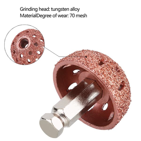 Dækreparationsslibehoved Grov Slibeskive 38mm