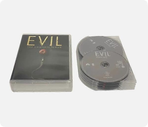 【03】Evil (2019-2024): Komplet serie sæson 1-4 TV-serie NY (DVD 13-disc sæt) engelsk version