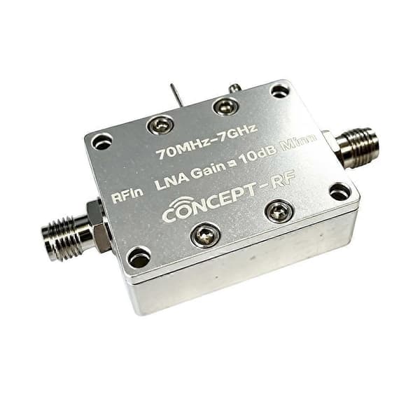 CONCEPT-RF LNA Lavstøjsforstærker, 70MHz-7GHz, 10dB, Ydeevne Bedre End TQP3M9037