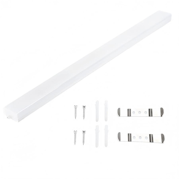 Aigostar 1,2 m 40 W justerbar CCT Mesh Bluetooth Smart Pære, Skyggeløs LED Panel