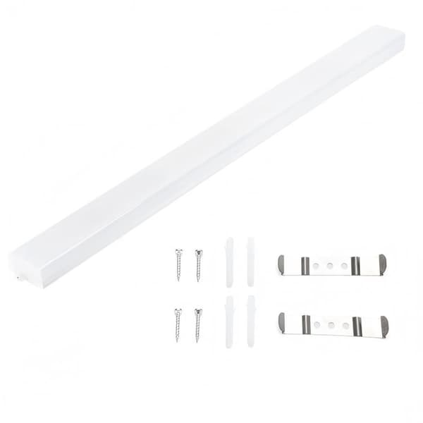 Aigostar 1,2 m 40 W säädettävä CCT Mesh Bluetooth -älylamppu, varjoton LED-paneeli