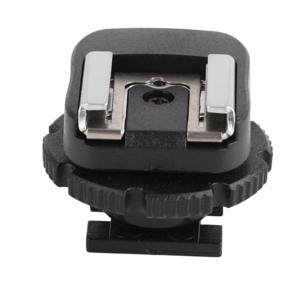 Blixtskoadapter för videokamera, svart ABS CSM-3