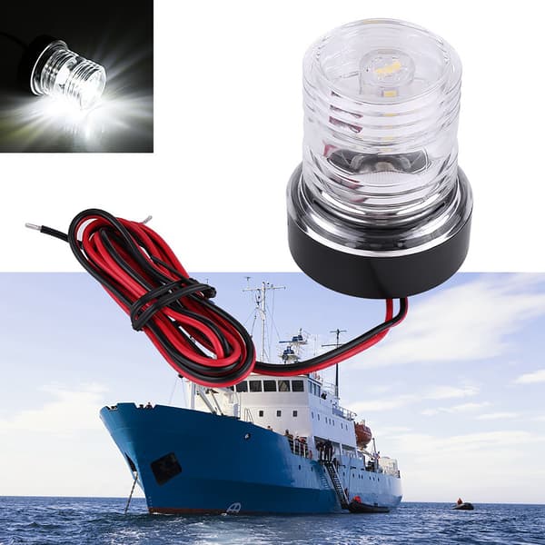 Vattentät 12V Marinbåt Yacht LED Ankarlanterna