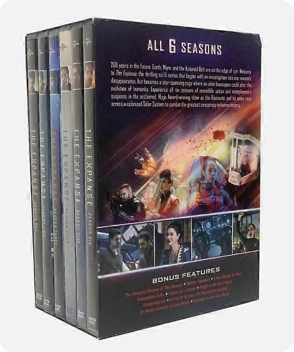 【03】The Expanse: Komplette sæsoner 1-6 TV-serie 19-DVD engelsk version
