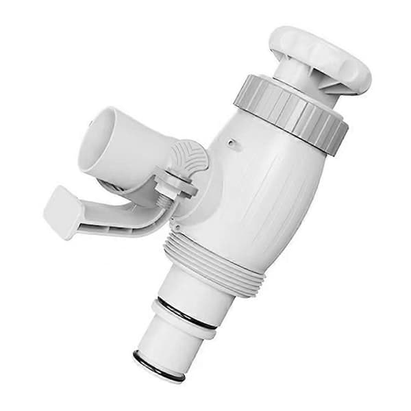 Poolslangeadapter, poolslangeholder og stempelventil, poolreservedele til fritstående pools, A A