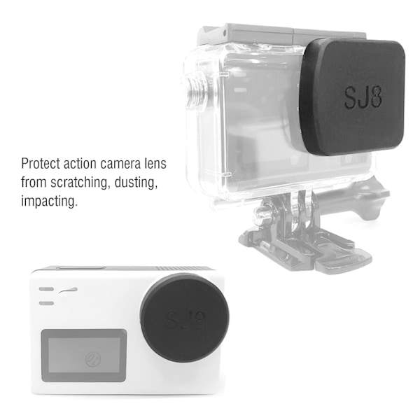 Actionkameralinsskydd Dammskyddstillbehör för SJCAM SJ8 pro air plus