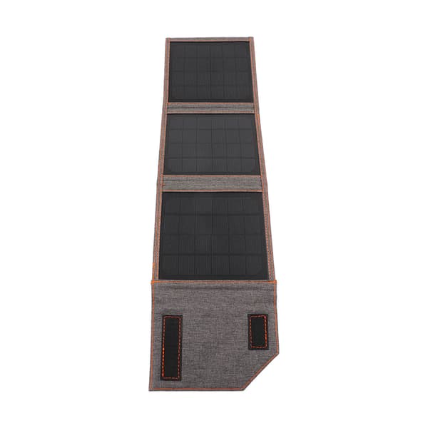 10W 5V Solpanel Laddare Utomhus Monokristallin USB Solcellsladdningspaket Vikbart för Camping Vandring Resor