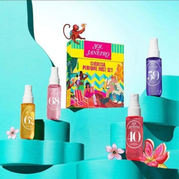 【03】Sol de Janeiro Cheirosa Perfume Mist Spray Set of Four