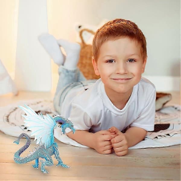 Is-snedrage, Isdrage Legetøj Actionfigur Realistisk Dinosaurmodel
